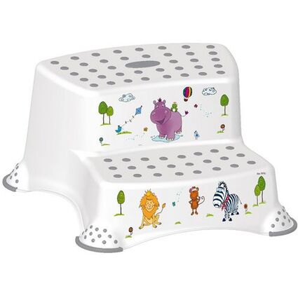 keeeper kids Tritthocker "igor hippo", zweistufig, wei