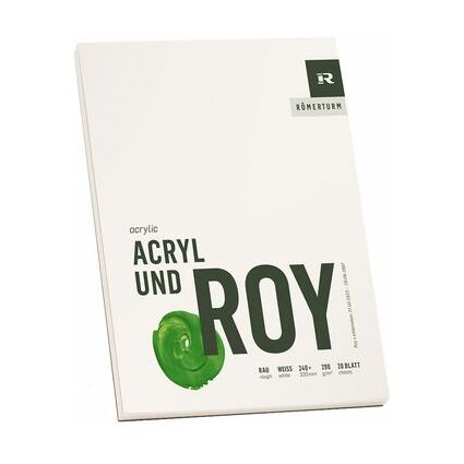 RMERTURM Knstlerblock "ACRYL UND ROY", 420 x 560 mm