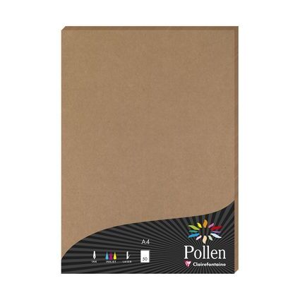 Pollen by Clairefontaine Kraftpapier, DIN A4, 210 g/qm