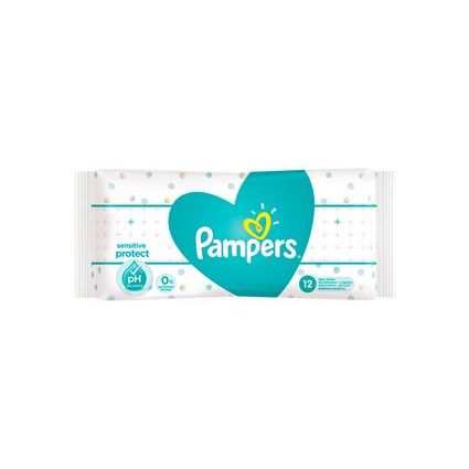 8001090599834 Pampers Feuchttücher Sensitive Travelpack