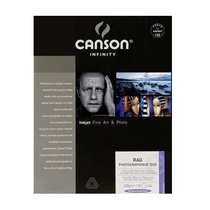 CANSON INFINITY Fotopapier "Rag Photographique Duo", A3