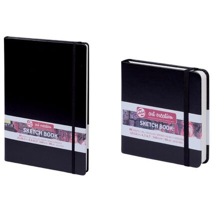ROYAL TALENS Skizzenbuch Art Creation, 210 x 148 mm, schwarz