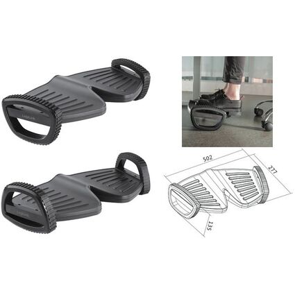 Logilink Fusswippe Kompakt Schwarz Eo0006 Bei Www Officeb2b Ch