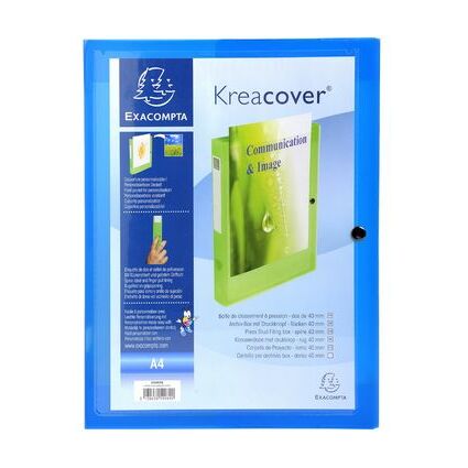 EXACOMPTA Sammelbox Kreacover, A4, PP, farbig sortiert