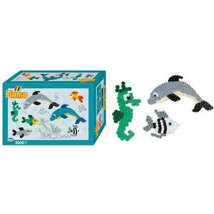 Hama 211 00 Buegelperlen 13 000 Stck Vollton Bun Real