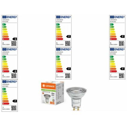 LEDVANCE LED-Lampe PAR16 DIM, 3,4 Watt, GU10 (840)