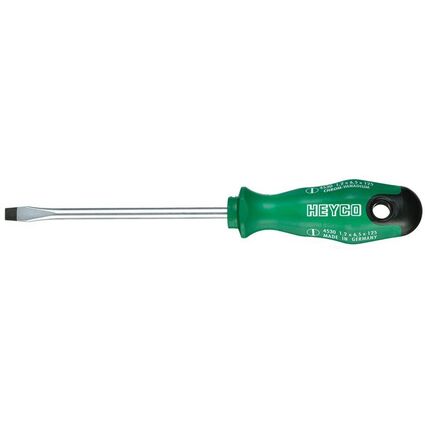 HEYCO Schraubendreher, Schlitz 2,5 x 14 x 300 mm, 2K-Heft