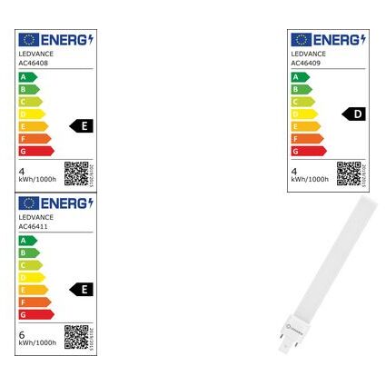 LEDVANCE LED-Lampe DULUX S, 4,5 Watt, G23 (830)