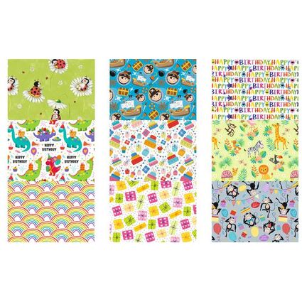 L 700 mm x B SUSY CARD Geschenkpapier /"Little Princess/" auf Rolle 2 m