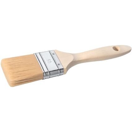 WESTEX Flachpinsel helle Naturborste 9. Strke, 30 mm