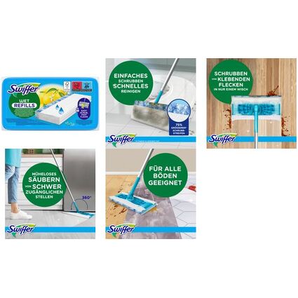 Swiffer Wet Wischtcher Nachfllpackung, Inhalt: 12 Stck