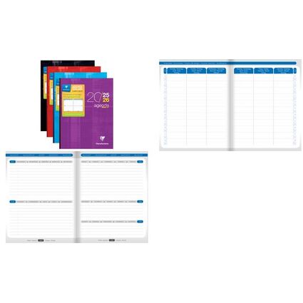 Clairefontaine Agenda scolaire WHEN 17, 2025/2026