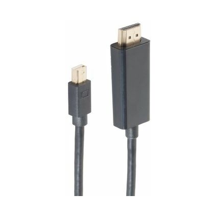 shiverpeaks BASIC-S Mini DisplayPort - HDMI 1.4 Kabel, 3,0 m