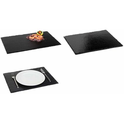 APS Naturschieferplatte, (B)300 x (T)300 mm, anthrazit