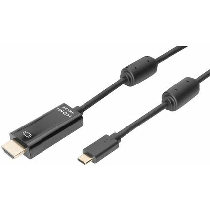 DIGITUS Adapter-/Konverterkabel, USB-C - HDMI-A, 5,0 m