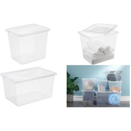 plast team Ersatzdeckel fr Aufbewahrungsbox BASIC BOX