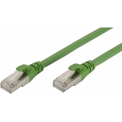 DIGITUS Patchkabel PUR, Kat. 6A, S/FTP, 25,0 m, grn