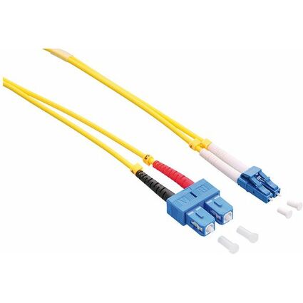 LogiLink LWL Patchkabel, LC-Duplex - SC-Duplex, OS2, 3,0 m