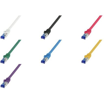 LogiLink Patchkabel Ultraflex, Kat.6A, S/FTP, 15 m, gelb