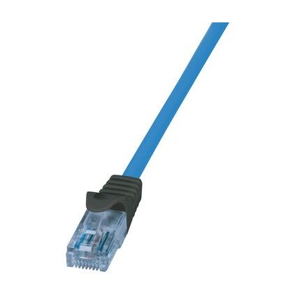 LogiLink Premium Patchkabel, Kat.6A, U/UTP, blau, 3,0 m