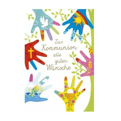 SUSY CARD Kommunionskarte "Kinderreihe"