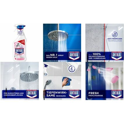 ANTIKAL Kalkreiniger-Spray Fresh, 800 ml