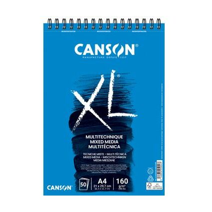 CANSON Studienblock XL MIXED MEDIA, DIN A4