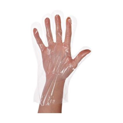 HYGOSTAR LDPE-Handschuh POLYCLASSIC SOFT, M, transparent