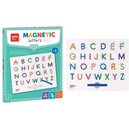 APLI kids Tableau magntique, "Magnets ABC lettres"
