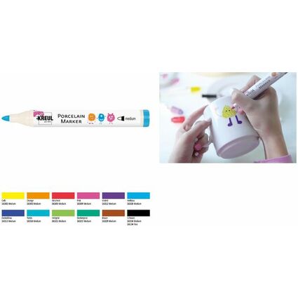 KREUL Porcelain Marker medium, pink