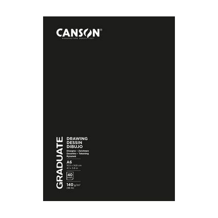 CANSON Skizzenbuch GRADUATE DRAWING, 210 x 297 mm