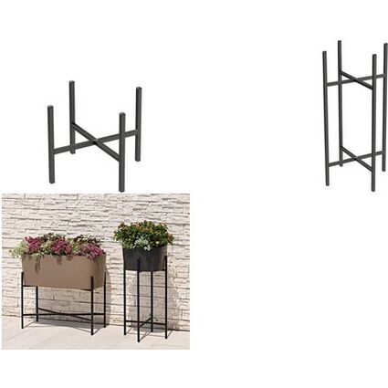 tera Metallstnder "Iron Stand 03", matt, schwarz