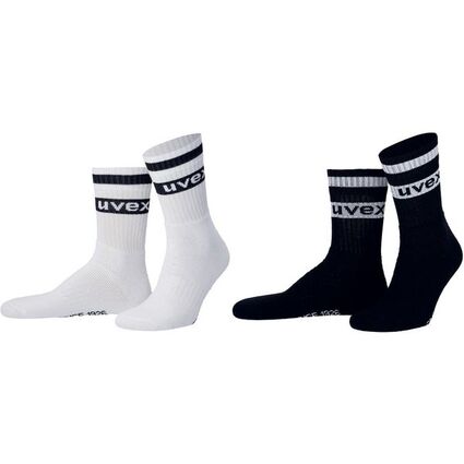 uvex Socken "Basic", wei, Gre 43-46, 3er Pack
