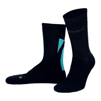 uvex Socken "Funktional", schwarz / blau, Gre 39-42