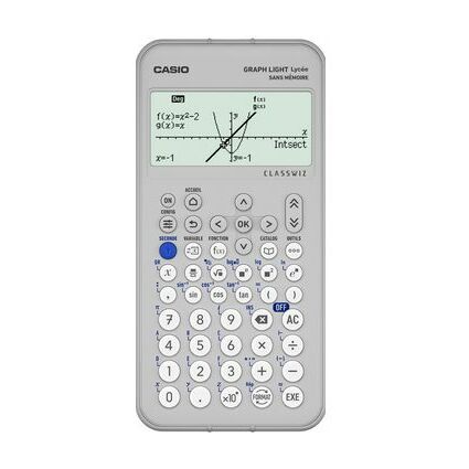 CASIO Calculatrice graphique GraphLight, cran 8 lignes