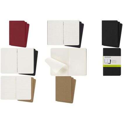 MOLESKINE Notizheft Cahier, L/A5, liniert, Karton, braun