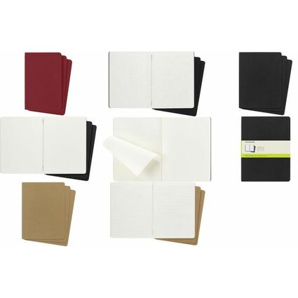 MOLESKINE Notizheft Cahier XL, blanko, Karton, braun