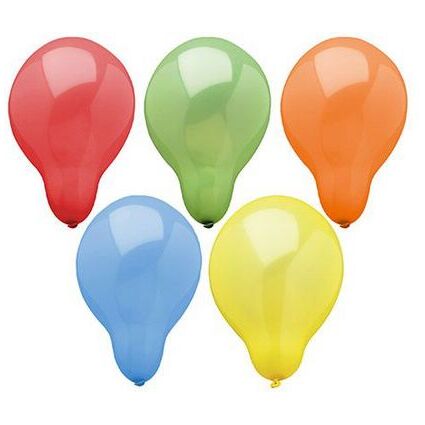 PAPSTAR Luftballons, Durchmesser: 160 mm, farbig sortiert