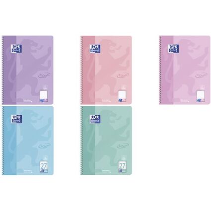 Oxford Collegeblock Touch Pastell, DIN A4+, kariert