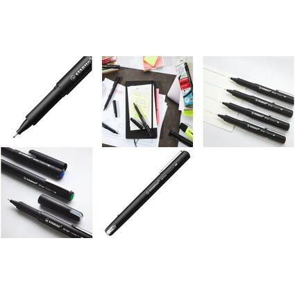 STABILO Fineliner dr!ver, fein, rot