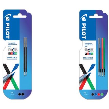 PILOT Ersatzmine FRIXION 4 COLORS, 2er Blister, grn