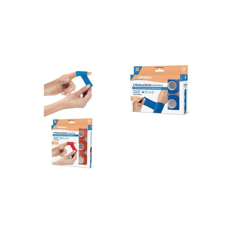 Lifemed Pflasterverband Selbsthaftend Blau 9er Bei Www Officeb2b Ch Gunstig Kaufen