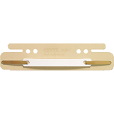 LEITZ Einsteck-Heftstreifen, 38 x 158 mm, PVC, sand
