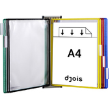 djois by tarifold wandsichttafelsystem Metall, din A4