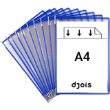 djois by tarifold Drehzapfentafel, din A4, blau