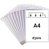 djois by tarifold Drehzapfentafel, din A4, wei