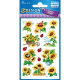 AVERY zweckform Z-Design sticker Sonnenblumen & Marienkfer