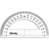 Wonday halb-winkelmesser 180 Grad, 120 mm, aus Kunstoff