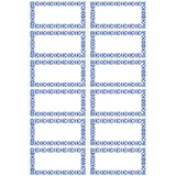 HERMA haushalts-etiketten Blaue Bordre