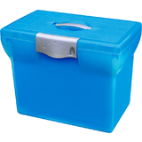 Oxford Hngeregistratur-Box Class'N Go, transluzent-blau